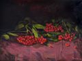 RAUDONOS UOGYTĖS/red berries 50x70 cm